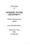 Thumbnail image of item number 3 in: 'Catalogue of Howard Payne University, 1989-1990'.