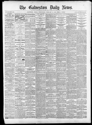 The Galveston Daily News. (Galveston, Tex.), Vol. 38, No. 285, Ed. 1 Wednesday, February 18, 1880