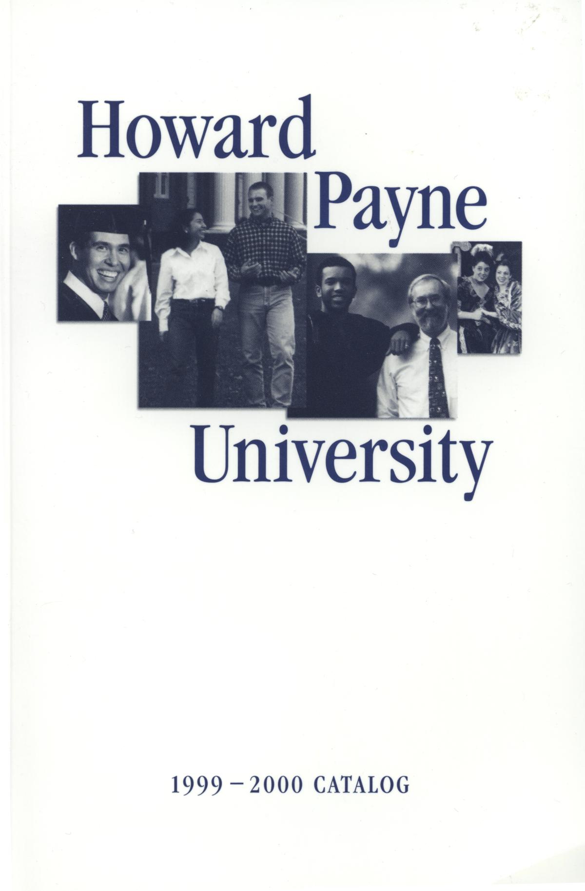 Catalog of Howard Payne University, 1999-2000
                                                
                                                    Front Cover
                                                