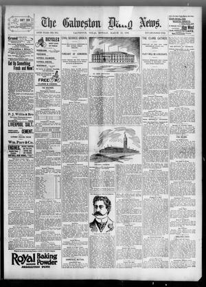 Primary view of object titled 'The Galveston Daily News. (Galveston, Tex.), Vol. 54, No. 365, Ed. 1 Monday, March 23, 1896'.