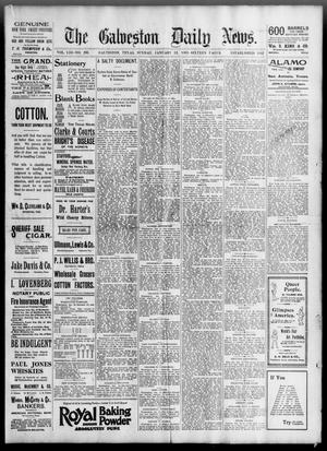 Primary view of object titled 'The Galveston Daily News. (Galveston, Tex.), Vol. 53, No. 296, Ed. 1 Sunday, January 13, 1895'.