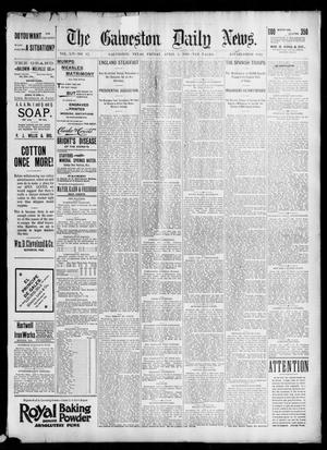 Primary view of object titled 'The Galveston Daily News. (Galveston, Tex.), Vol. 54, No. 12, Ed. 1 Friday, April 5, 1895'.