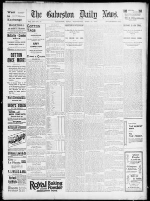 Primary view of object titled 'The Galveston Daily News. (Galveston, Tex.), Vol. 54, No. 31, Ed. 1 Wednesday, April 24, 1895'.