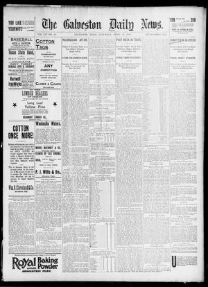 Primary view of object titled 'The Galveston Daily News. (Galveston, Tex.), Vol. 54, No. 34, Ed. 1 Saturday, April 27, 1895'.