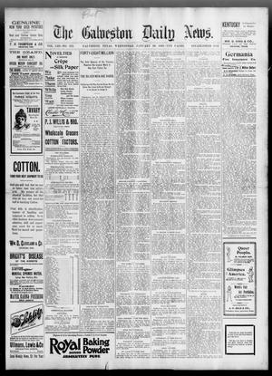 Primary view of object titled 'The Galveston Daily News. (Galveston, Tex.), Vol. 53, No. 313, Ed. 1 Wednesday, January 30, 1895'.