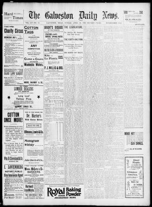Primary view of The Galveston Daily News. (Galveston, Tex.), Vol. 54, No. 28, Ed. 1 Sunday, April 21, 1895