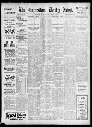 Primary view of object titled 'The Galveston Daily News. (Galveston, Tex.), Vol. 54, No. 11, Ed. 1 Thursday, April 4, 1895'.