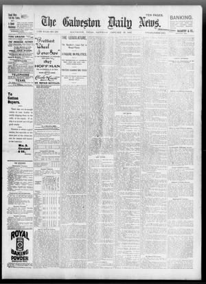 Primary view of object titled 'The Galveston Daily News. (Galveston, Tex.), Vol. 55, No. 298, Ed. 1 Saturday, January 16, 1897'.