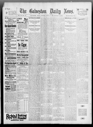 Primary view of object titled 'The Galveston Daily News. (Galveston, Tex.), Vol. 54, No. 91, Ed. 1 Sunday, June 23, 1895'.