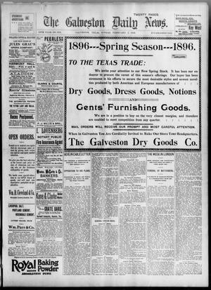 The Galveston Daily News. (Galveston, Tex.), Vol. 54, No. 315, Ed. 1 Sunday, February 2, 1896