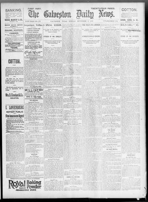 Primary view of object titled 'The Galveston Daily News. (Galveston, Tex.), Vol. 55, No. 257, Ed. 1 Sunday, December 6, 1896'.