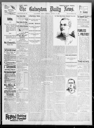 Primary view of object titled 'The Galveston Daily News. (Galveston, Tex.), Vol. 55, No. 152, Ed. 1 Sunday, August 23, 1896'.