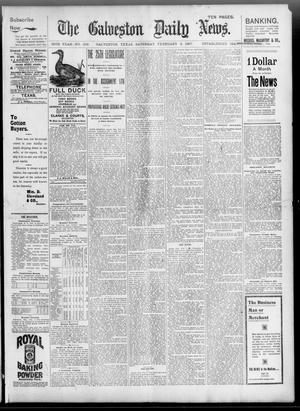 Primary view of object titled 'The Galveston Daily News. (Galveston, Tex.), Vol. 55, No. 319, Ed. 1 Saturday, February 6, 1897'.