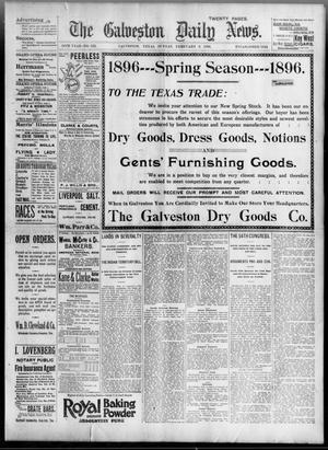 The Galveston Daily News. (Galveston, Tex.), Vol. 54, No. 322, Ed. 1 Sunday, February 9, 1896