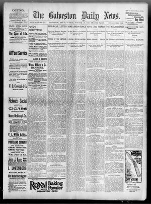 Primary view of object titled 'The Galveston Daily News. (Galveston, Tex.), Vol. 54, No. 217, Ed. 1 Sunday, October 27, 1895'.