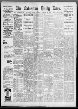 Primary view of object titled 'The Galveston Daily News. (Galveston, Tex.), Vol. 55, No. 310, Ed. 1 Thursday, January 28, 1897'.