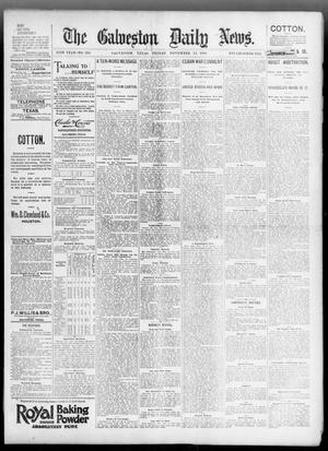 Primary view of object titled 'The Galveston Daily News. (Galveston, Tex.), Vol. 55, No. 234, Ed. 1 Friday, November 13, 1896'.