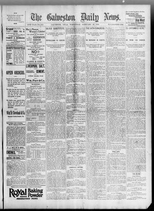 The Galveston Daily News. (Galveston, Tex.), Vol. 54, No. 332, Ed. 1 Wednesday, February 19, 1896