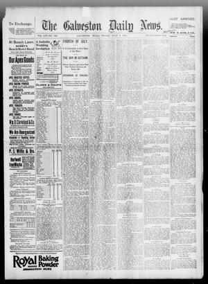 Primary view of object titled 'The Galveston Daily News. (Galveston, Tex.), Vol. 54, No. 103, Ed. 1 Friday, July 5, 1895'.