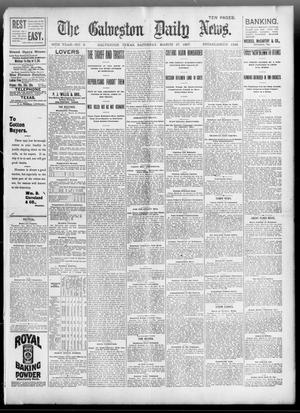 Primary view of object titled 'The Galveston Daily News. (Galveston, Tex.), Vol. 56, No. 3, Ed. 1 Saturday, March 27, 1897'.