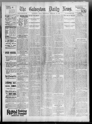 Primary view of object titled 'The Galveston Daily News. (Galveston, Tex.), Vol. 54, No. 325, Ed. 1 Wednesday, February 12, 1896'.