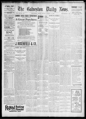 Primary view of object titled 'The Galveston Daily News. (Galveston, Tex.), Vol. 53, No. 352, Ed. 1 Monday, March 11, 1895'.