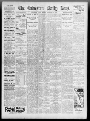 Primary view of object titled 'The Galveston Daily News. (Galveston, Tex.), Vol. 54, No. 232, Ed. 1 Monday, November 11, 1895'.