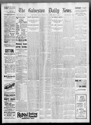 The Galveston Daily News. (Galveston, Tex.), Vol. 53, No. 334, Ed. 1 Wednesday, February 20, 1895