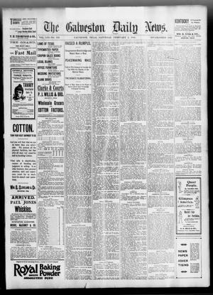 Primary view of object titled 'The Galveston Daily News. (Galveston, Tex.), Vol. 53, No. 316, Ed. 1 Saturday, February 2, 1895'.