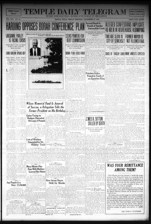 Temple Daily Telegram (Temple, Tex.), Vol. 16, No. 35, Ed. 1 Friday, December 29, 1922