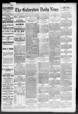 The Galveston Daily News. (Galveston, Tex.), Vol. 46, No. 147, Ed. 1 Tuesday, September 20, 1887