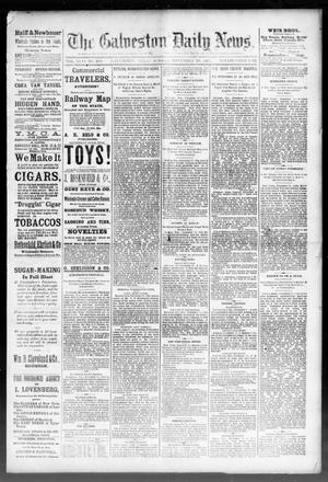 Primary view of object titled 'The Galveston Daily News. (Galveston, Tex.), Vol. 46, No. 208, Ed. 1 Sunday, November 20, 1887'.