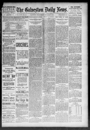 Primary view of The Galveston Daily News. (Galveston, Tex.), Vol. 48, No. 140, Ed. 1 Friday, September 13, 1889