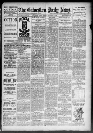 The Galveston Daily News. (Galveston, Tex.), Vol. 48, No. 157, Ed. 1 Monday, September 30, 1889