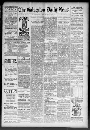 The Galveston Daily News. (Galveston, Tex.), Vol. 48, No. 147, Ed. 1 Friday, September 20, 1889