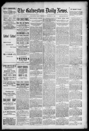 The Galveston Daily News. (Galveston, Tex.), Vol. 47, No. 236, Ed. 1 Wednesday, December 19, 1888