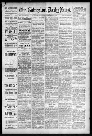 The Galveston Daily News. (Galveston, Tex.), Vol. 47, No. 188, Ed. 1 Thursday, November 1, 1888