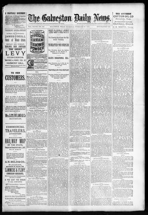 Primary view of object titled 'The Galveston Daily News. (Galveston, Tex.), Vol. 48, No. 299, Ed. 1 Thursday, February 20, 1890'.