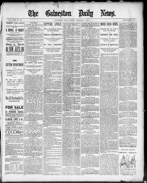 Primary view of object titled 'The Galveston Daily News. (Galveston, Tex.), Vol. 49, No. 282, Ed. 1 Friday, February 6, 1891'.