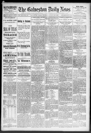 The Galveston Daily News. (Galveston, Tex.), Vol. 46, No. 121, Ed. 1 Thursday, August 25, 1887