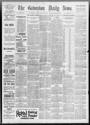 The Galveston Daily News. (Galveston, Tex.), Vol. 51, No. 108, Ed. 1 Sunday, July 10, 1892