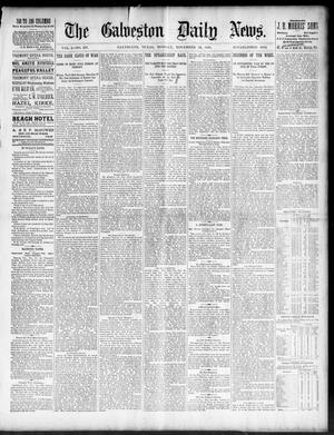 Primary view of object titled 'The Galveston Daily News. (Galveston, Tex.), Vol. 50, No. 237, Ed. 1 Monday, November 16, 1891'.
