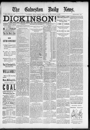 The Galveston Daily News. (Galveston, Tex.), Vol. 49, No. 286, Ed. 1 Tuesday, February 10, 1891