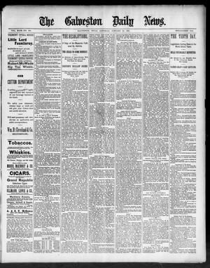 The Galveston Daily News. (Galveston, Tex.), Vol. 49, No. 269, Ed. 1 Saturday, January 24, 1891