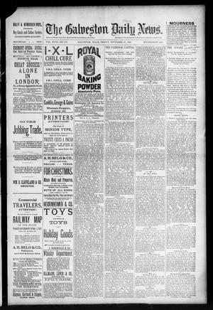 The Galveston Daily News. (Galveston, Tex.), Vol. 47, No. 217, Ed. 1 Friday, November 30, 1888