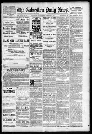 The Galveston Daily News. (Galveston, Tex.), Vol. 48, No. 281, Ed. 1 Sunday, February 2, 1890