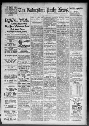 The Galveston Daily News. (Galveston, Tex.), Vol. 48, No. 56, Ed. 1 Saturday, June 22, 1889