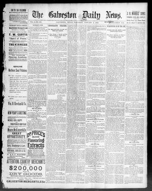 Primary view of object titled 'The Galveston Daily News. (Galveston, Tex.), Vol. 50, No. 284, Ed. 1 Saturday, January 2, 1892'.