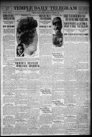 Temple Daily Telegram (Temple, Tex.), Vol. 14, No. 337, Ed. 1 Saturday, October 29, 1921