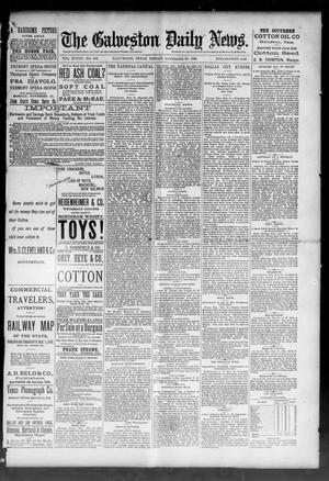 The Galveston Daily News. (Galveston, Tex.), Vol. 48, No. 209, Ed. 1 Friday, November 22, 1889